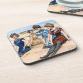 ビーチ1900年のギブソン・ガール コースター (左側)