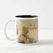 ビーチ1929年 ツートーンマグカップ (左)