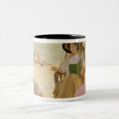 ビーチ1929年 ツートーンマグカップ (中央)