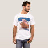 ビーチ2のコンシュの貝 Tシャツ (正面フル)