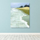 ビーチ2004 キャンバスプリント (インサイチュ (ウッドフロア))