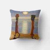 ビーチ2007年によって クッション (裏面)