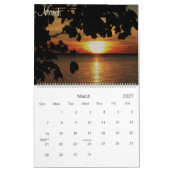 ビーチ2010年の日没 カレンダー (3月 2027)