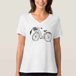 「ビーチ4に自転車」Tシャツ Tシャツ