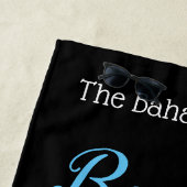 ビーチ・お酒・親友たち ビーチタオル (インサイチュ)