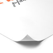 ビーチ。お願い。ポスター&プリント ポスター (角)