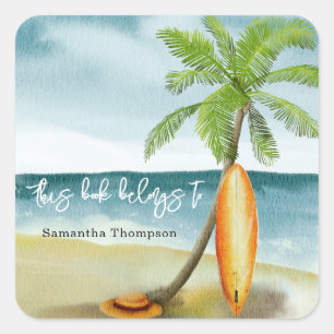 ビーチ – この本は スクエアシール