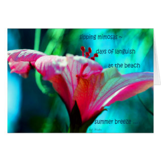 "ビーチ"の夏の微風の~