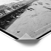 ビーチ、アトランティックシティ、ニュージャージー、c1905 ポスター (角)