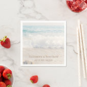 ビーチ ウェディング | 海辺の結婚式 スタンダードカクテルナプキン (インサイチュ)