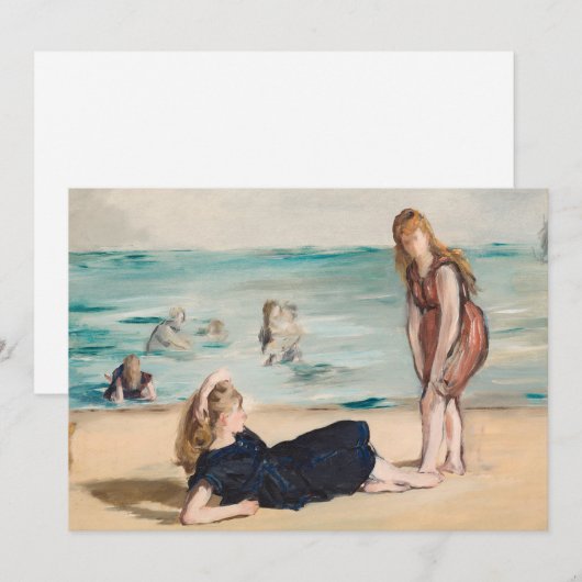 ビーチ | エドゥアルマネ (正面/裏面)