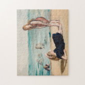 ビーチ | エドゥアルマネ ジグソーパズル (縦)