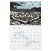 ビーチ・オブ・ハワイ，カリフォルニア「ライフ・イン・ビーチサンダル」 カレンダー (2月 2026)