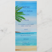 ビーチ オーシャン 海辺 50周年 結婚記念日 料理 メニュー (正面)