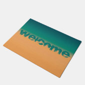 ビーチ – カスタマイズ可能 ドアマット (アングル)