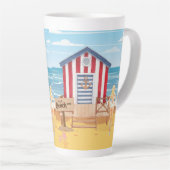 ビーチ カフェラテマグ (右アングル)