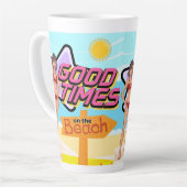 ビーチ カフェラテマグ (左アングル)