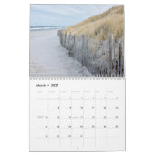 ビーチ カレンダー (3月 2027)