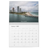 ビーチ カレンダー (1月 2027)