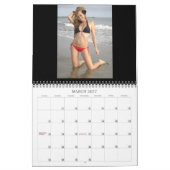 ビーチ カレンダー (3月 2027)