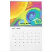 ビーチ!カレンダー カレンダー (3月 2026)