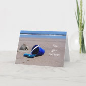 ビーチ カード (正面)