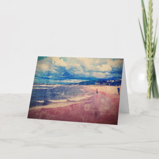 ビーチ カード (正面)