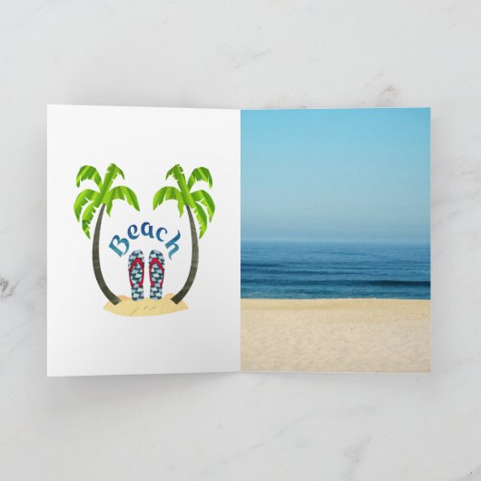 ビーチ カード (内部)