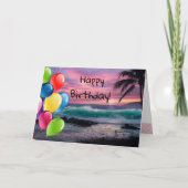 ビーチ カード (正面)