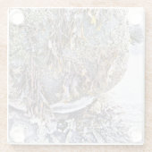 ビーチ ガラスコースター (裏面)