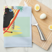 ビーチ キッチンタオル (四つ折り)