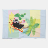 ビーチ キッチンタオル (横)