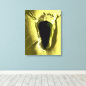 ビーチ キャンバスプリント (インサイチュ (ウッドフロア))