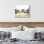 ビーチ キャンバスプリント (インサイチュ (寝室))