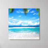 ビーチ キャンバスプリント (正面)