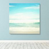 ビーチ キャンバスプリント (インサイチュ (ウッドフロア))