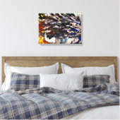 ビーチ キャンバスプリント (インサイチュ (寝室))