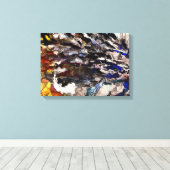 ビーチ キャンバスプリント (インサイチュ (ウッドフロア))