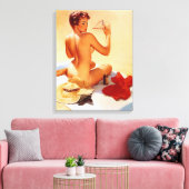 ビーチ キャンバスプリント (インサイチュ (リビング))