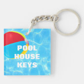 ビーチ キーホルダー (裏面)