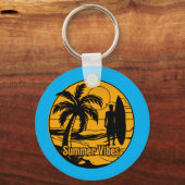ビーチ キーホルダー (裏面)