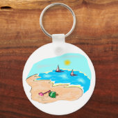 ビーチ キーホルダー (正面)