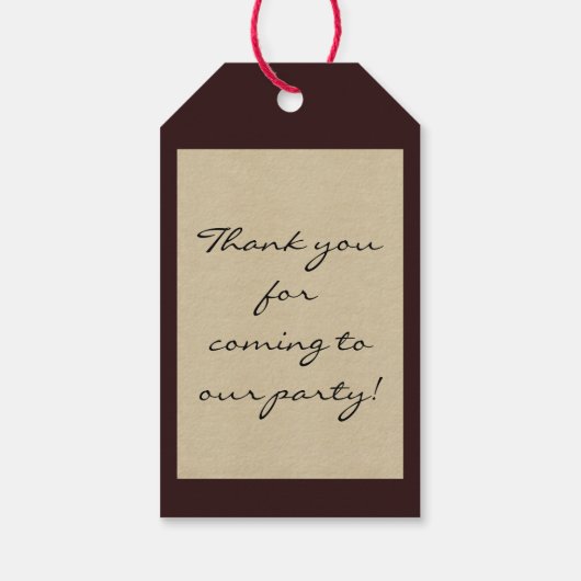 ビーチ ギフトタグ (裏面)