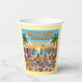 ビーチ・ギャザリング 紙コップ (正面)