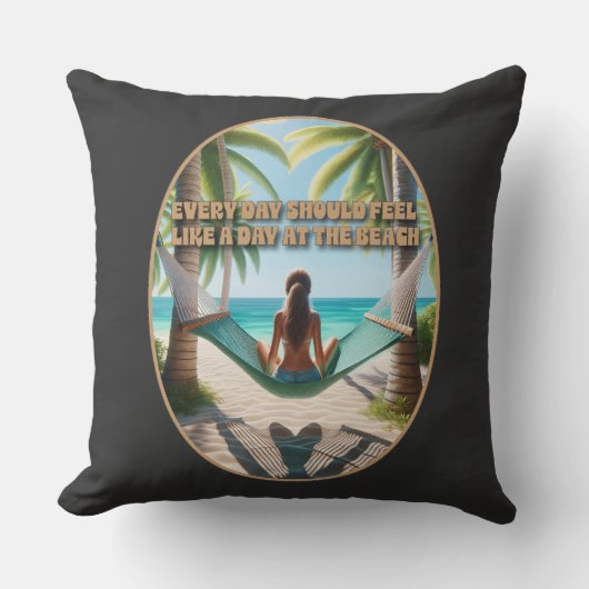 ビーチ クッション (正面)