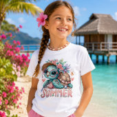 ビーチ グラム サマー タートル Tシャツ