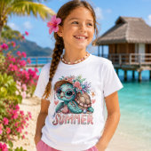 ビーチ グラム サマー タートル Tシャツ