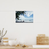 ビーチ、コスタリカ ポスター (キッチン)