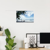 ビーチ、コスタリカ ポスター (ホームオフィス)