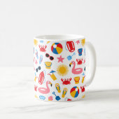 ビーチ コーヒーマグカップ (正面右)